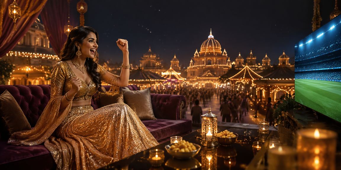 Indian female VIP casino player enjoying exclusive benefits and bonuses
